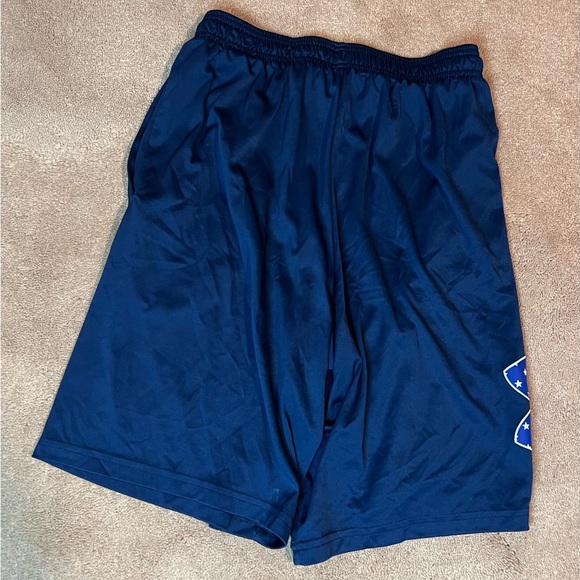 Under Armour Freedom Tech Big Flag Logo Shorts Size S - Picture 6 of 6